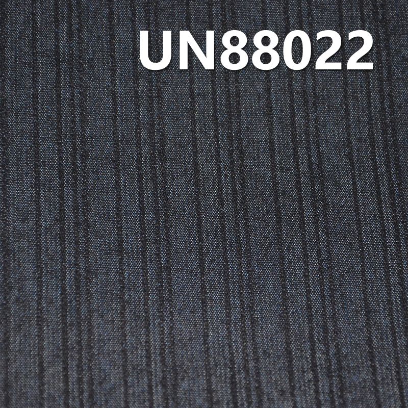 滌棉彈力牛仔布 9oz 56" 14%滌84.8%棉1.2%彈右斜牛仔布 UN88022