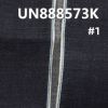 全棉竹节右斜红边牛仔布 14.3oz 34/35” UN888573K