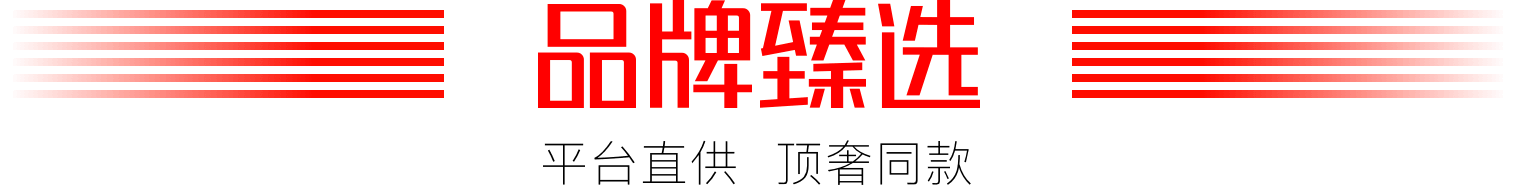 品牌臻选 平台直供 顶奢同款