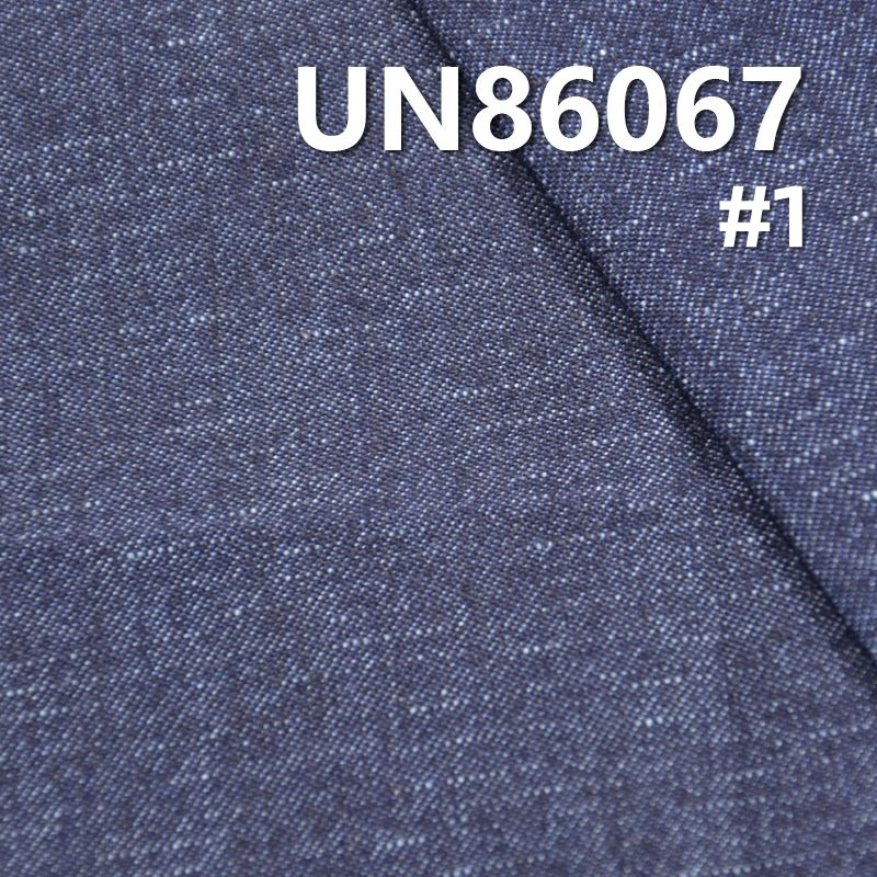 12.4%滌86.8%棉0.8%彈竹節右斜牛仔布 9.6oz 47/48" UN86067